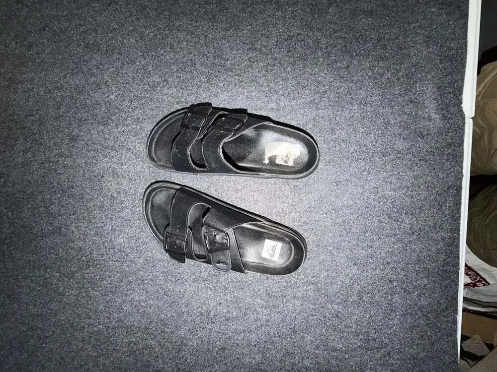 Quiksilver Embark Double Strap Sandals approximately 12.5 inches heel-to-toe